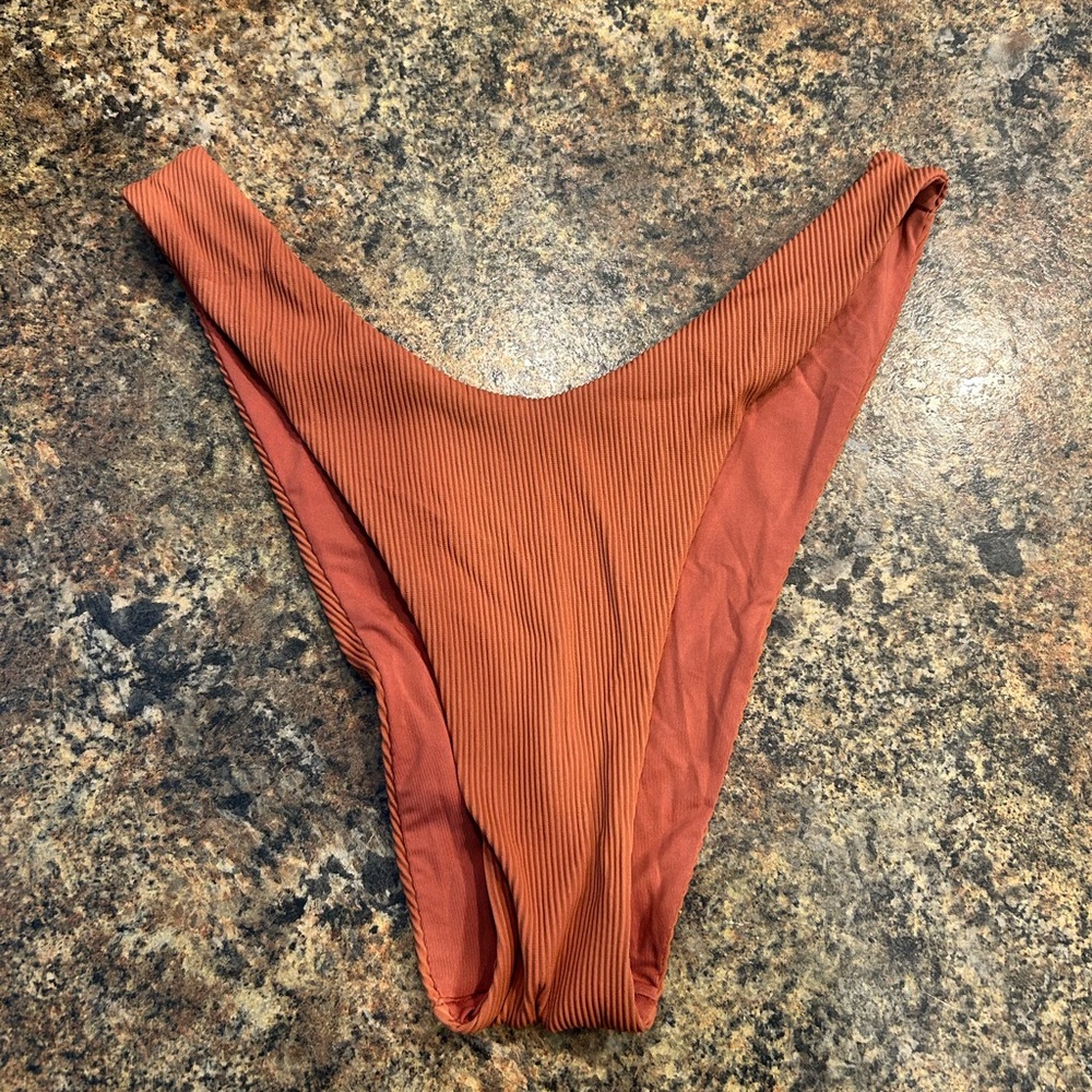 Aerie Cheekier bikini bottoms | M | orange